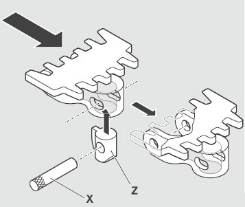 3842536089鏈結(jié)螺栓VF65/VF90圖紙